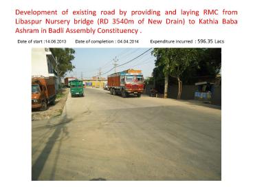Completed Work of Drdb